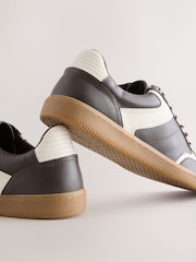 Chocolate Brown Forever Comfort® Lace-Up Trainers - Image 9 of 9