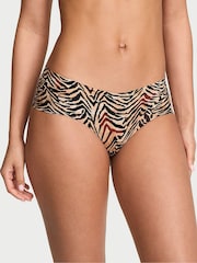 Victoria's Secret Brown Tiger Stripe Cheeky Knickers - Image 1 of 2