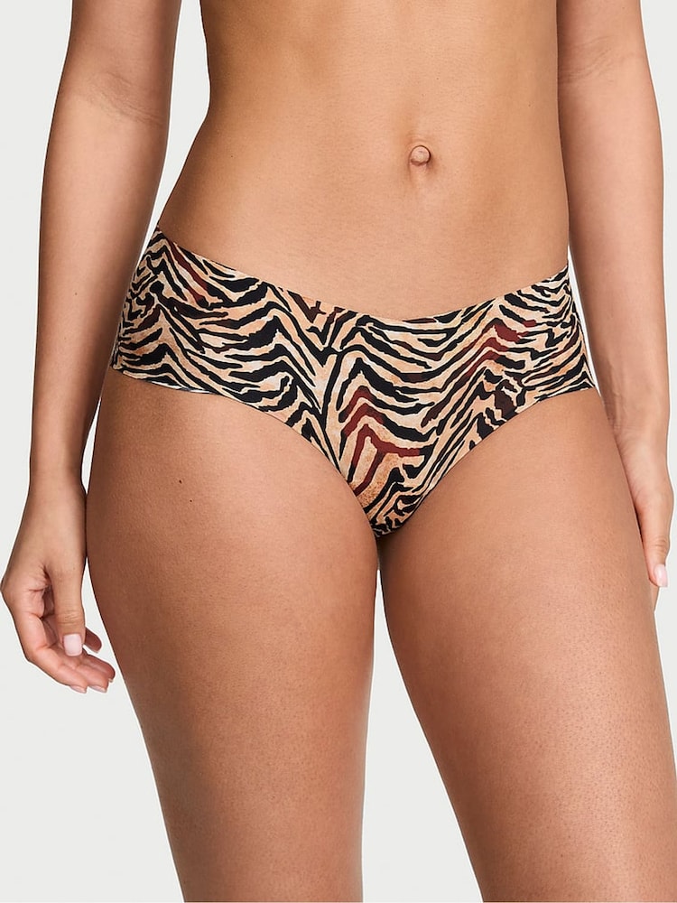 Victoria's Secret Brown Tiger Stripe Cheeky Knickers - Image 1 of 2 Victoria's Secret Brown Tiger Stripe Cheeky Knickers - Image 1 of 2