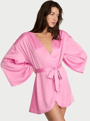 Victoria's Secret Pink Sugar Satin Short Robe - Image 1 of 2