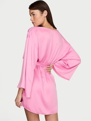 Victoria's Secret Pink Sugar Satin Short Robe - Image 2 of 2