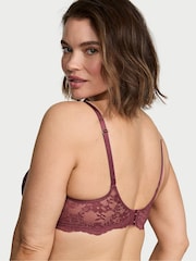 Victoria's Secret Morning Rose Pink Push Up Lace Bra - Image 2 of 3