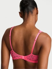 Victoria's Secret Bombshell Pink Unlined Balcony Lace Bra - Image 2 of 2