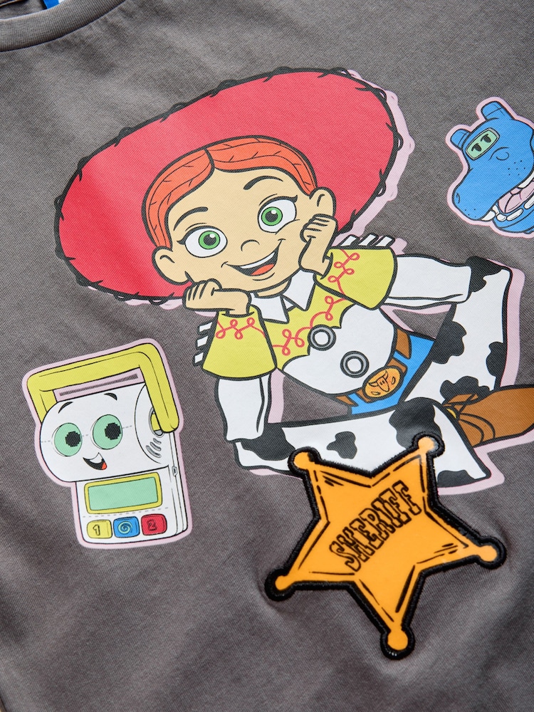 Grey Jessie Oversized Toy Story Graphic Print T-Shirt (3-16yrs) - Image 17 of 17