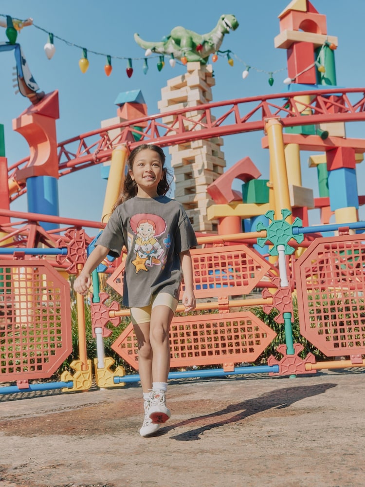 Grey Jessie Oversized Toy Story Graphic Print T-Shirt (3-16yrs) - Image 2 of 17