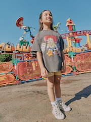 Grey Jessie Oversized Toy Story Graphic Print T-Shirt (3-16yrs) - Image 6 of 17