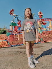 Grey Jessie Oversized Toy Story Graphic Print T-Shirt (3-16yrs) - Image 7 of 17