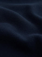 Navy Blue Quarter Zip Jumper - Image 10 of 10