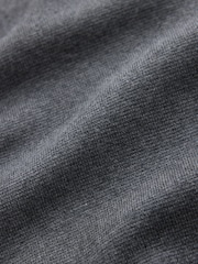 Charcoal Grey Quarter Zip Jumper - Image 9 of 9