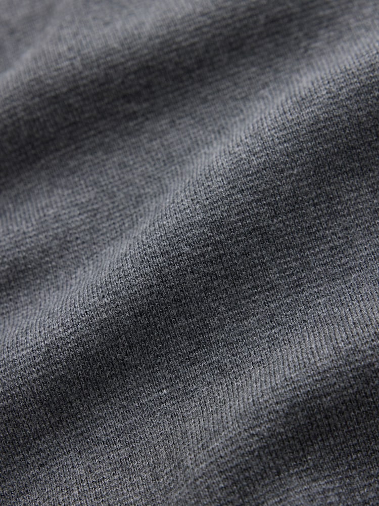 Charcoal Grey Quarter Zip Jumper - Image 9 of 9 Charcoal Grey Quarter Zip Jumper - Image 9 of 9