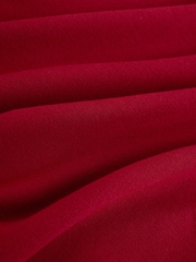Burgundy Red Logo Quarter Zip Jumper - Image 8 of 8