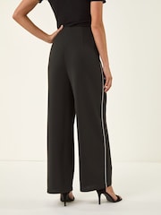 Roman Black Petite Side Seam Stretch Trousers - Image 3 of 5