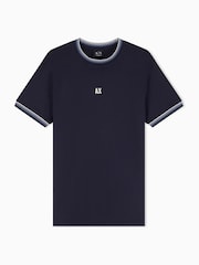 Armani Exchange Blue Regular Fit T-Shirt - Image 5 of 5