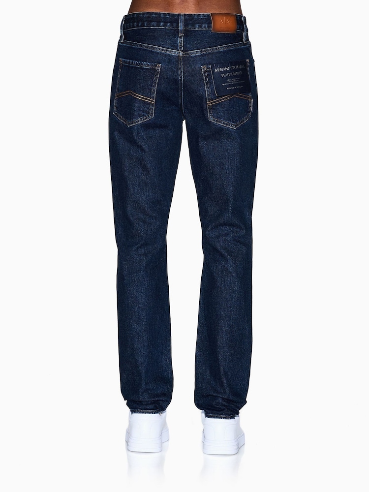 Джинсы слим фит с 5 карманами Armani Exchange - Изображение 2 4