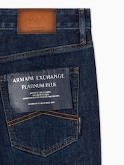 Джинсы слим фит с 5 карманами Armani Exchange - Изображение 4 4