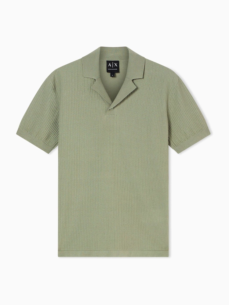 Трикотажная рубашка поло слим фит Armani Exchange - Изображение 5 5