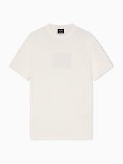 Armani Exchange White Regular Fit Logo T-Shirt - Image 6 of 6
