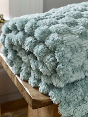 Deyongs Aqua Featherstone Throw - Image 2 of 3