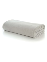 Deyongs Grey Snuggle Touch Fleece Throw - Image 2 of 2