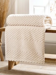 Deyongs Almond Cream Hemsworth Throw - Image 1 of 2