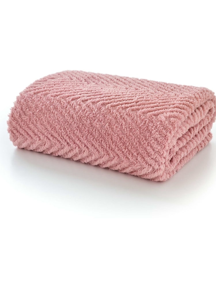 Deyongs Blush Hemsworth Throw - Image 2 of 2 Deyongs Blush Hemsworth Throw - Image 2 of 2