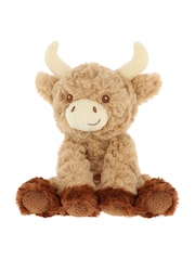 Keel Toys 15cm Baby Hamish Highland Cow Soft Toy - Image 1 of 1
