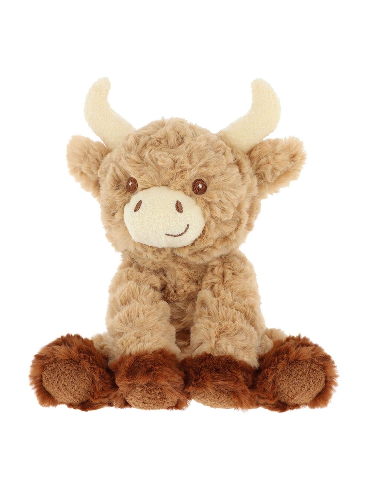 Keel Toys 15cm Baby Hamish Highland Cow Soft Toy - Image 1 of 1