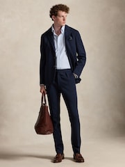 Polo Ralph Lauren Blue Featherweight Mesh Shirt - Image 4 of 5