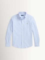 Polo Ralph Lauren Blue Featherweight Mesh Shirt - Image 5 of 5