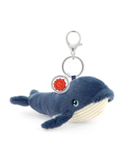 Keel Toys Whale Hamish 12cm Animal Soft Toy Bag Charm - Image 2 of 2