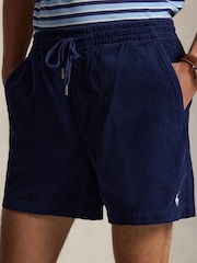 Polo Ralph Lauren Blue Soft Cord Textured Shorts - Image 4 of 5