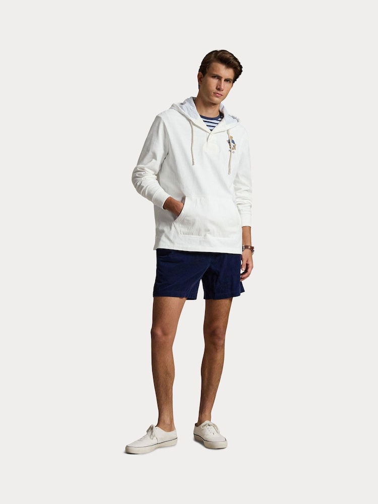 Polo Ralph Lauren Blue Soft Cord Textured Shorts - Image 5 of 5