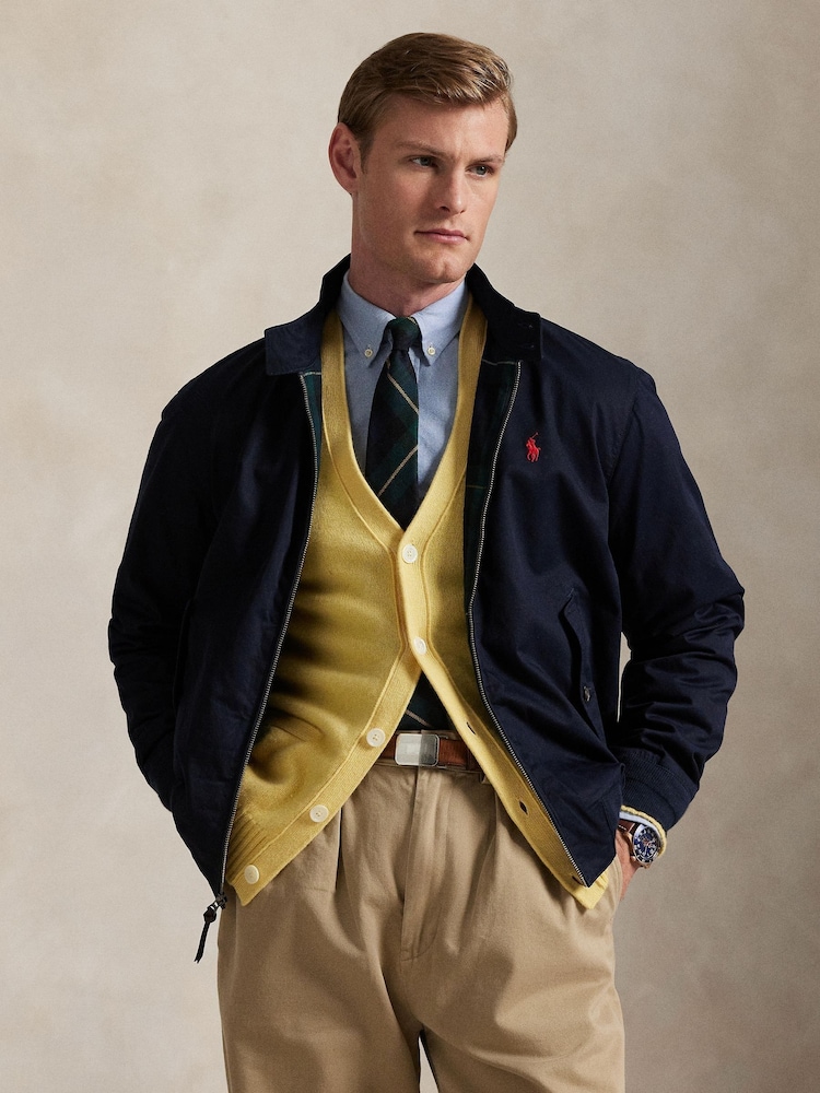 Polo Ralph Lauren Blue Lined Windbreaker Jacket - Image 1 of 6