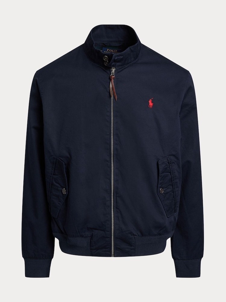 Polo Ralph Lauren Blue Lined Windbreaker Jacket - Image 6 of 6