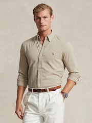 Polo Ralph Lauren Natural Featherweight Mesh Shirt - Image 1 of 7