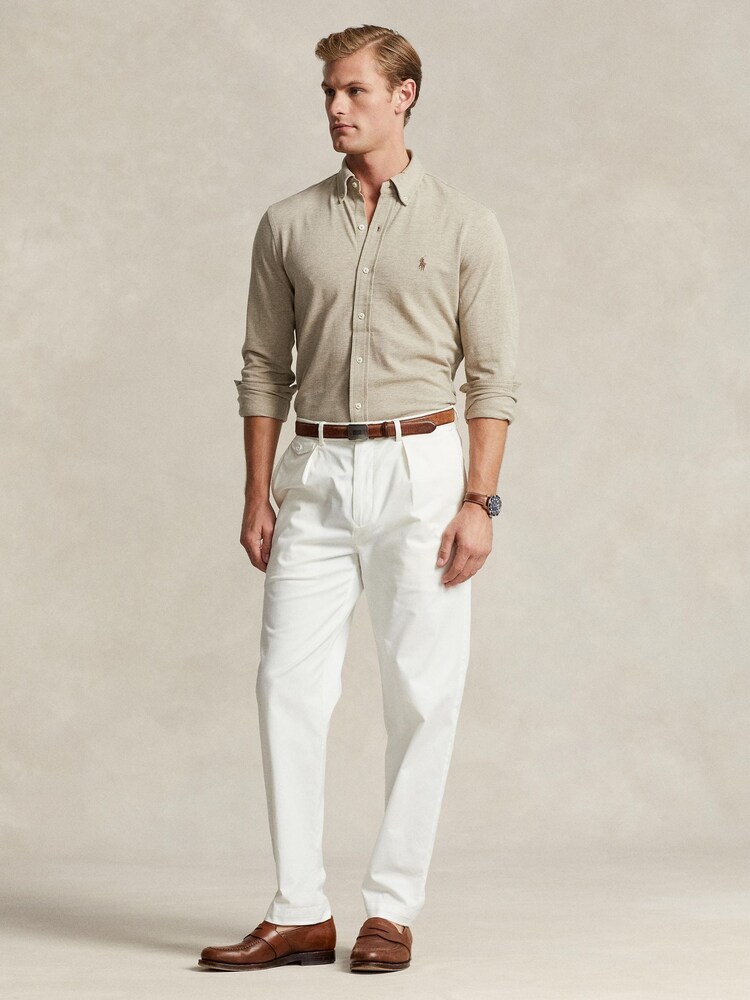 Polo Ralph Lauren Natural Featherweight Mesh Shirt - Image 2 of 7