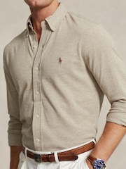 Polo Ralph Lauren Natural Featherweight Mesh Shirt - Image 4 of 7