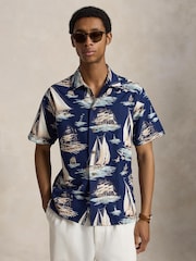 Polo Ralph Lauren Short Sleeve Graphic Oxford Shirt - Imagen 1 de 4