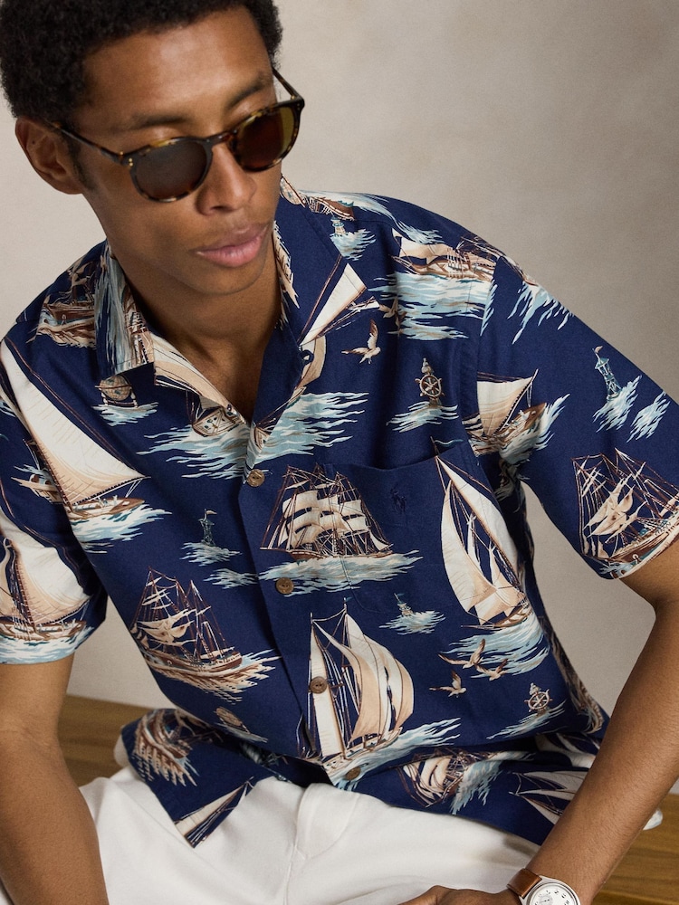 Polo Ralph Lauren Short Sleeve Graphic Oxford Shirt - Imagen 4 de 4