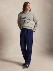 Polo Ralph Lauren Grey Polo Graphic Sweatshirt - Image 1 of 3