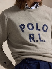 Polo Ralph Lauren Grey Polo Graphic Sweatshirt - Image 3 of 3