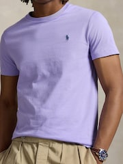 Polo Ralph Lauren Purple Short Sleeve Jersey T-Shirt - Image 4 of 5