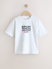 Bijela - KPOP majica s natpisom "Hunter na demone" (6-16god.) - Slika 4 od 7
