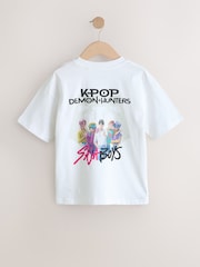 Bijela - KPOP majica s natpisom "Hunter na demone" (6-16god.) - Slika 5 od 7