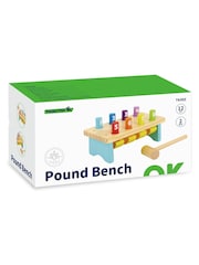 Tooky Toy Wooden Knock Bench Toy - Image 1 of 2