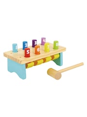 Tooky Toy Wooden Knock Bench Toy - Image 2 of 2