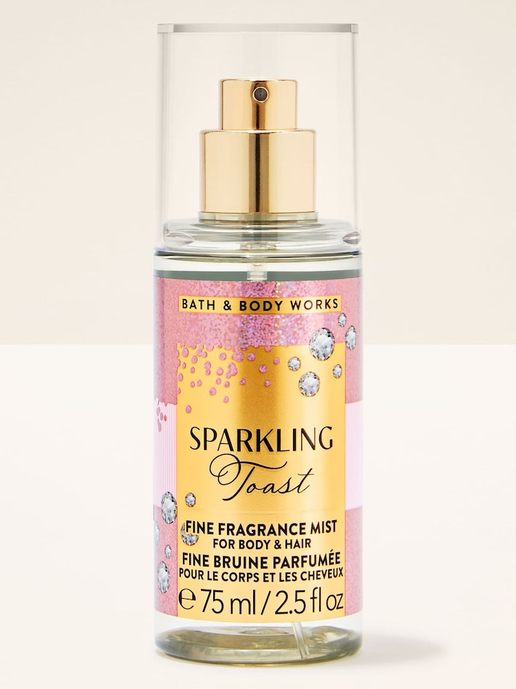 Bath & Body Works Sparkling Toast Fine Fragrance Mist 75ml - Image 1 of 1 Bath & Body Works Sparkling Toast Fine Fragrance Mist 75ml - Image 1 of 1