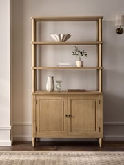 Mid Natural Moreton Oak Veneer Shelf - Image 1 of 8