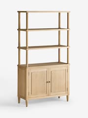 Mid Natural Moreton Oak Veneer Shelf - Image 6 of 8
