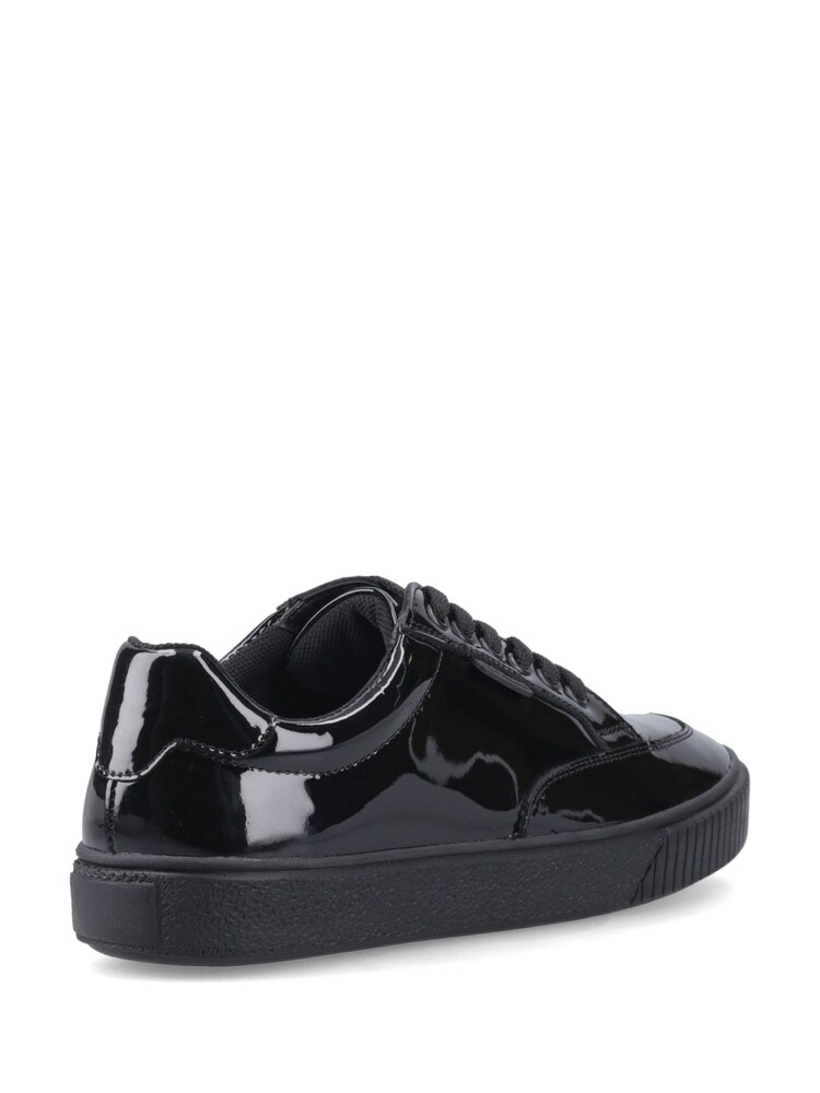Hush Puppies Black Evelyn Lace Junior Trainers - Image 2 of 5 Hush Puppies Black Evelyn Lace Junior Trainers - Image 2 of 5